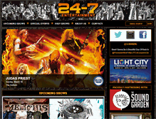 Tablet Screenshot of 24-7booking.com